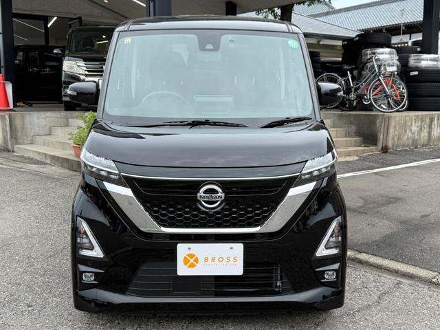 ルークス ハイウェイスター　Ｘ　関東仕入　雹害　純正９インチナビ　フルセグＴＶ　全周囲カメラ　衝突軽減ブレーキ　両側パワスラ　天井サーキュレーター　純正ドラレコ　ＬＥＤヘッドライト　スマートキー（3枚目）