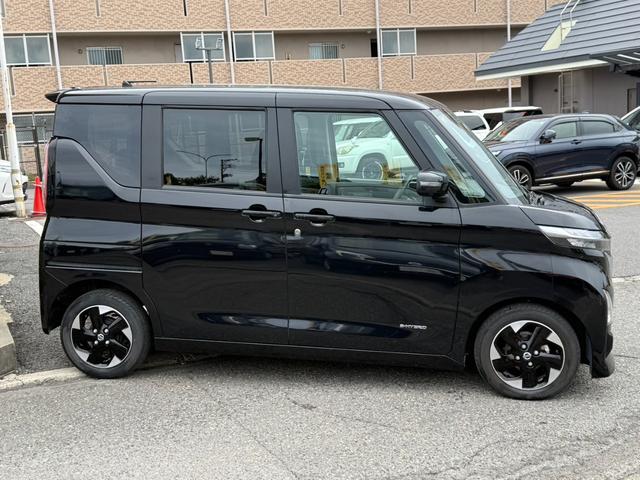 ルークス ハイウェイスター　Ｘ　関東仕入　雹害　純正９インチナビ　フルセグＴＶ　全周囲カメラ　衝突軽減ブレーキ　両側パワスラ　天井サーキュレーター　純正ドラレコ　ＬＥＤヘッドライト　スマートキー（5枚目）