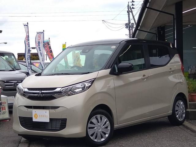 ｅＫワゴン Ｇ　関東仕入　雹害　届け出済み未使用車　衝突軽減ブレーキ　シートヒーター　Ｂカメラ　クリアランスソナー　スマートキー　プッシュスタート　オートエアコン（2枚目）