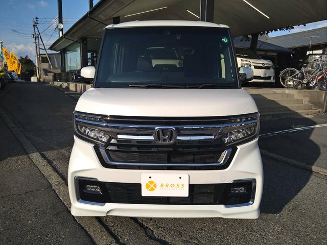 N-BOXカスタム L 関東仕入 雹害 ホンダセンシング ナビTV Bカメラ Bluetooth 両側電動スライドドア クルーズコントロール シートヒーター LEDヘッドライト LEDフォグランプ ドラレコ前後タイプ(9枚目)