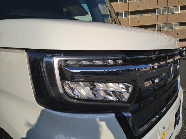 N-BOXカスタム L 関東仕入 雹害 ホンダセンシング ナビTV Bカメラ Bluetooth 両側電動スライドドア クルーズコントロール シートヒーター LEDヘッドライト LEDフォグランプ ドラレコ前後タイプ(10枚目)