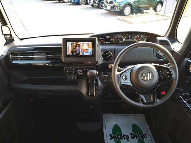 N-BOXカスタム L 関東仕入 雹害 ホンダセンシング ナビTV Bカメラ Bluetooth 両側電動スライドドア クルーズコントロール シートヒーター LEDヘッドライト LEDフォグランプ ドラレコ前後タイプ(28枚目)
