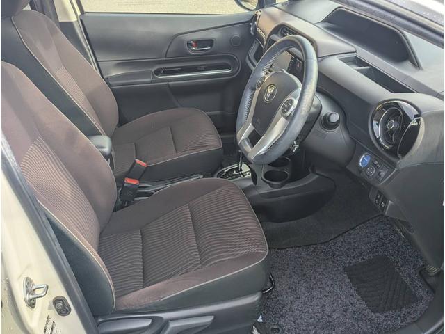 アクア Ｇ　関東仕入　雹害　トヨタセーフティセンス　ナビＴＶ　Ｂカメラ　Ｂｌｕｅｔｏｏｔｈ　クルーズコントロール　ドライブレコーダー　スマートキー　プッシュスタート（11枚目）