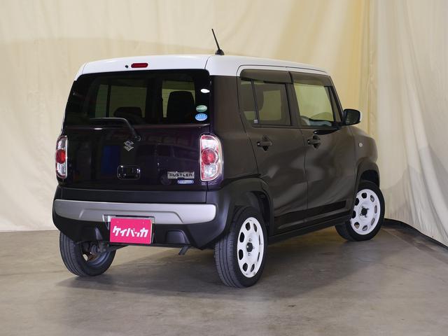 ハスラー Ｇ　社外ＣＤデッキ　衝突被害軽減ブレーキ　運転席／助手席シートヒーター　横滑り防止　アイドリングストップ　パワーウインドウ／電動ドアミラー　スマートキー（2枚目）