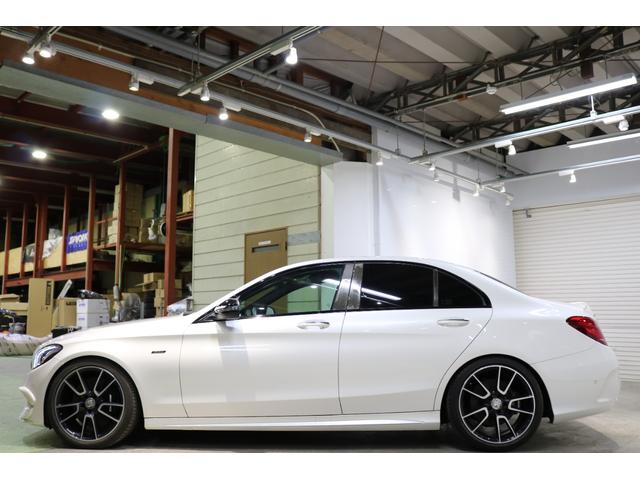 Ｃクラス Ｃ４５０　ＡＭＧ　４マチック　ＡＭＧエアロ・１９ＡＷ／Ｈ＆Ｒダウンサス／エクスクルーシブＰＫＧ／レーダーセーフティＰＫＧ／黒革パワーシート／シートヒーター／純正ＨＤＤナビ・フルセグ／クルコン／レーダー探知機／カロッツェリアドラレコ（25枚目）