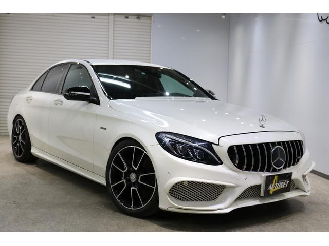 Ｃクラス Ｃ４５０　ＡＭＧ　４マチック　ＡＭＧエアロ・１９ＡＷ／Ｈ＆Ｒダウンサス／エクスクルーシブＰＫＧ／レーダーセーフティＰＫＧ／黒革パワーシート／シートヒーター／純正ＨＤＤナビ・フルセグ／クルコン／レーダー探知機／カロッツェリアドラレコ（33枚目）