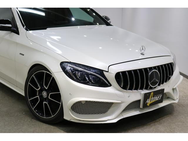 Ｃクラス Ｃ４５０　ＡＭＧ　４マチック　ＡＭＧエアロ・１９ＡＷ／Ｈ＆Ｒダウンサス／エクスクルーシブＰＫＧ／レーダーセーフティＰＫＧ／黒革パワーシート／シートヒーター／純正ＨＤＤナビ・フルセグ／クルコン／レーダー探知機／カロッツェリアドラレコ（35枚目）