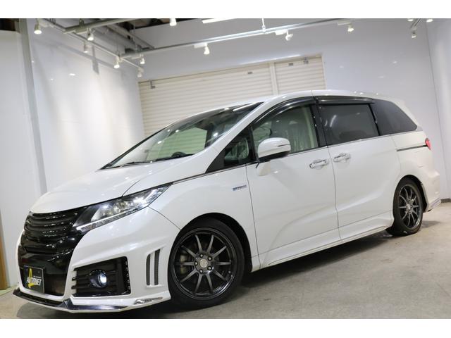 ハイブリッドアブソルート・ホンダセンシングEXパック NOBLESSEオリジナルコンプリートエディション TEIN車高調 KENWOODウーファー CELLSTARドラレコ・レーダー クロススピード18インチA/W(5枚目)