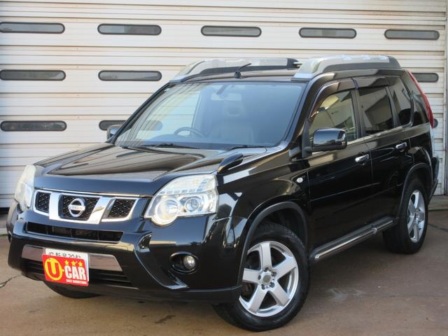 エクストレイル ２０Ｘｔ　後期モデル　サンルーフ　ハイパールーフレール　特別仕様車　スマートキー　ナビ　フルセグ　バックカメラ　Ｂｌｕｅｔｏｏｔｈ接続　シートヒーター　オートライト　フォグラン　革巻ステアリング　１７インチＡＷ（3枚目）
