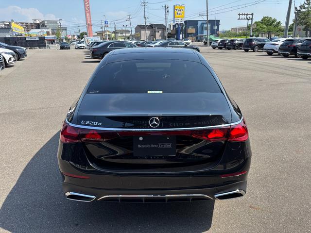 Ｅクラス Ｅ２２０ｄ　アバンギャルド　ＡＭＧラインパッケージ　（ＩＳＧ搭載モデル）　ディーゼルターボ　レザーエクスクルーシブパッケージ（5枚目）