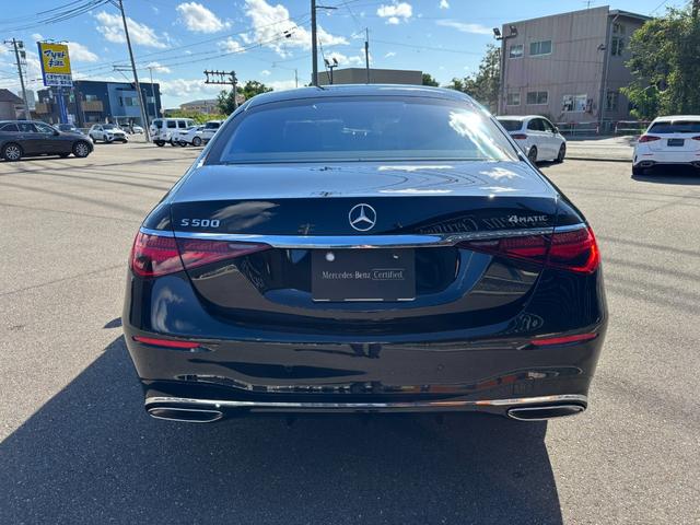 Ｓクラス Ｓ５００　４マチック　ＡＭＧラインパッケージ　（ＩＳＧ）　４ＷＤ　ＭＰ２０２５０１　リアコンフォート　ベーシック　レザーエクスクルーシブパッケージ（5枚目）