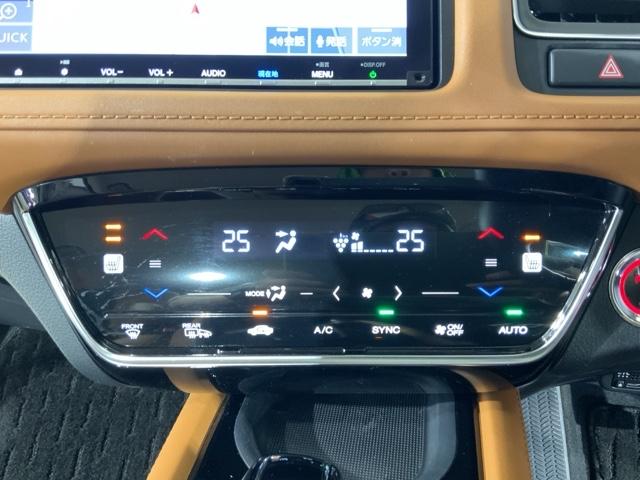 ヴェゼル ハイブリッドＺ・ホンダセンシング　ＭナビＲカメラドラレコＥＴＣスマートキー　横滑り防止機能　ＬＥＤランプ　シ－トヒ－タ－　ＵＳＢ接続　スマ－トキ－　ＡＣ　ナビＴＶ　サイドエアバック　クルコン　４ＷＤ車　ＥＴＣ車載器　ＡＢＳ　ＤＶＤ（35枚目）