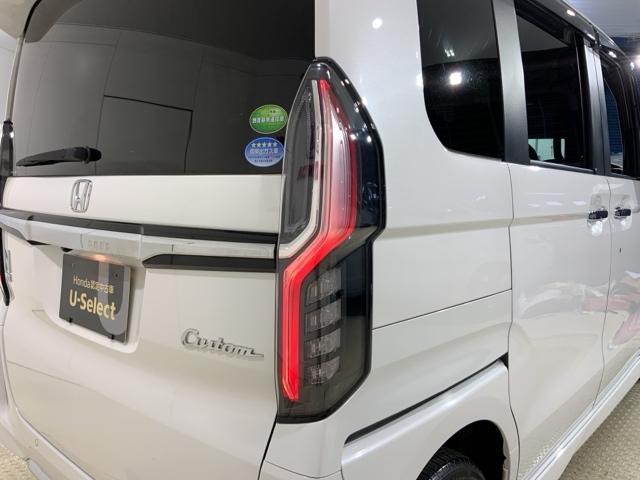 Ｎ－ＢＯＸカスタム Ｌ　ＨｏｎｄａＳＥＮＳＩＮＧＭナビＲカメラ前後ドラレコ　スマ－トキ－　ＡＣ　ナビＴＶ　キーレスエントリー　オートクルーズ　ドライブレコーダー　ＬＥＤ　コーナーセンサー　両側電動ドア　横滑防止装置　ＡＢＳ（21枚目）