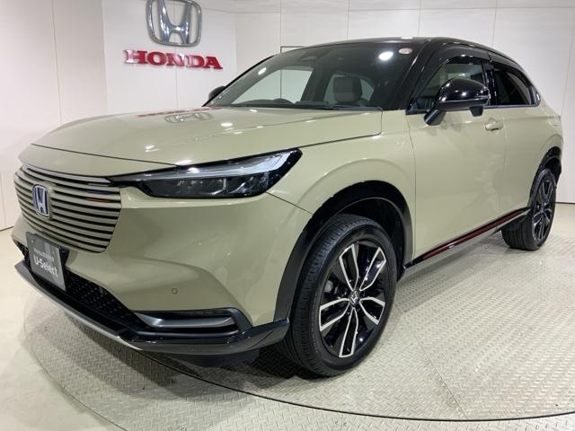 ヴェゼル ｅ：ＨＥＶＰＬａＹ　ＨｏｎｄａＳＥＮＳＩＮＧコネクトナビＲカメラ　衝突被害軽減ブレーキ　カーテンエアバッグ　盗難防止装置　アイドルストップ　Ｐセンサー　ＡＢＳ　ＥＳＣ　フルオートエアコン　リアカメラ　シートヒータ　ＥＴＣ（9枚目）