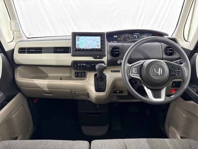 N-BOX G・Lホンダセンシング いまコレ+新品マット付MナビRカメラETC レーダブレーキ Sヒータ Aストップ ESC キーフリーシステム LEDライト バックM USB スマートキー クルコン 両席エアバック エアコン パワステ(13枚目)