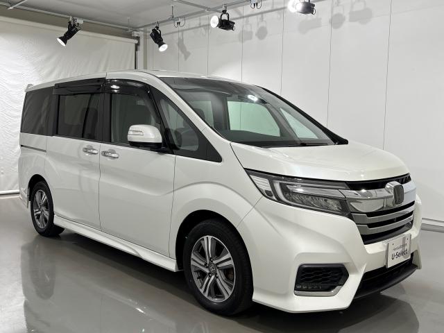 ステップワゴンスパーダ ｅ：ＨＥＶスパーダＧ・ＥＸホンダセンシング　いまコレ＋新品マット付ＭナビＲカメラ両側電動ドア　エアバック　地デジ　クルコン　サイドエアバッグ　シ－トヒ－タ－　衝突軽減システム　スマキー　ＬＥＤランプ　ＵＳＢ接続　ＡＢＳ　キーレス　ＥＴＣ　イモビ（10枚目）