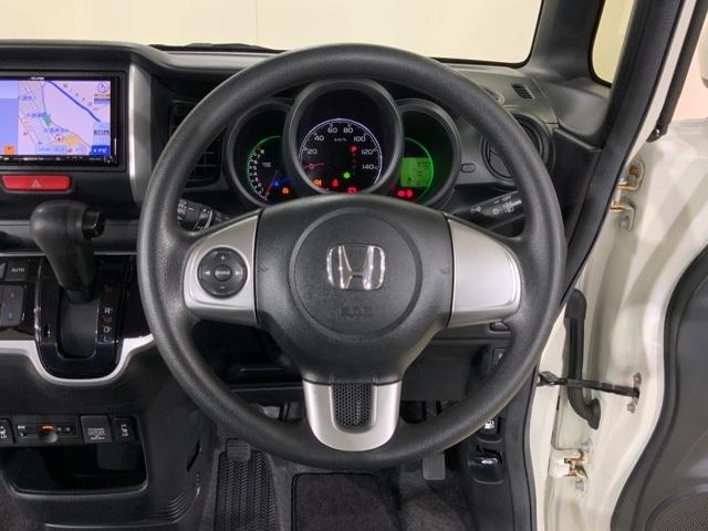 Ｎ－ＢＯＸ Ｇ・Ｌパッケージ　社外ナビＲカメラスマートキーＥＴＣ左側電動ドア　両側スライド　ナビＴＶ　地デジＴＶ　アイスト　Ｓキー　Ｗエアバック　パワーウインド　セキュリティアラーム　４ＷＤ　ＡＡＣ　ＤＶＤ再生可　ＡＢＳ　ＰＳ（21枚目）