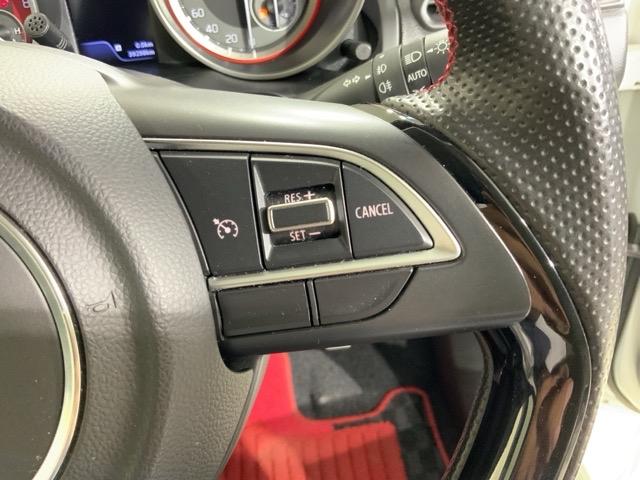 クルーズコントロールで、高速道路を走行時の負担を軽減します。