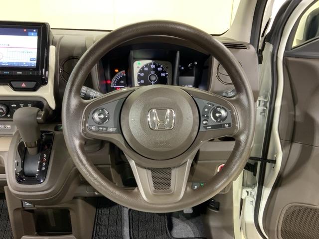Ｎ－ＷＧＮ Ｌ　ＨｏｎｄａＳＥＮＳＩＮＧＭナビＲカメラスマートキー　誤発進抑制　シートヒータ　記録簿　バックカメラ　盗難防止システム　ＡＢＳ　サイドカーテンエアバック　クルコン　フルセグＴＶ　オートエアコン　パワステ（21枚目）