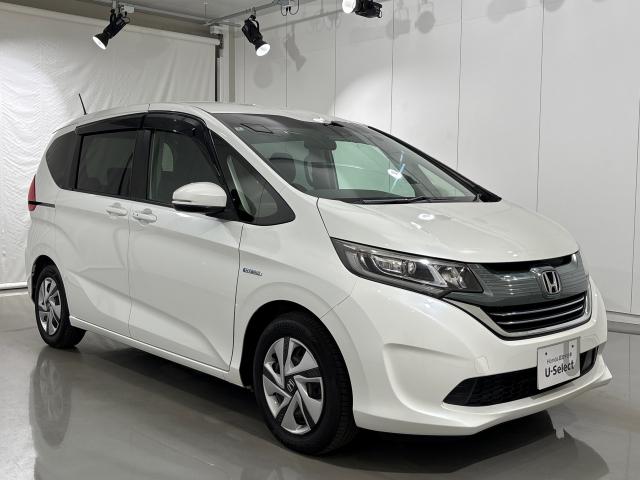 フリードハイブリッド ハイブリッド・Ｇホンダセンシング　いまコレ＋新品マット付ＭナビＲカメラＥＴＣＬＥＤ　軽減ブレーキ　キーフリーシステム　記録簿　ＤＶＤ再生可能　ＥＣＯＮ　後カメラ　Ａクルーズ　地デジフルセグＴＶ　ＬＥＤヘッドランプ　横滑防止　３列シート（10枚目）