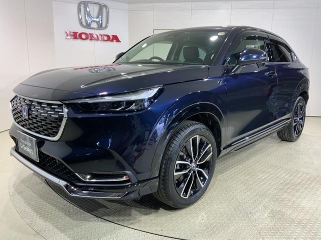 ヴェゼル e:HEVZ HondaSENSINGコネクトナビRカメラドラレコ 衝突回避支援ブレーキ機能 パノラミックビューモニター スマキ Pトランク フルオートエアコン Dレコ エアバッグ 両席エアバック パワーウィンドウ(9枚目)