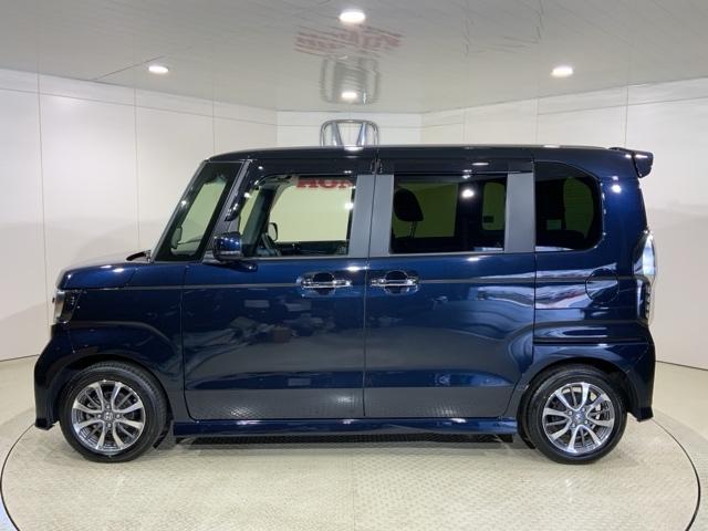 N-BOXカスタム L HondaSENSINGMナビRカメラETC両側電動ドア 両席電動スライドドア Pソナー サイドエアバッグ ナビTV Aストップ シートヒータ 点検記録簿 キーフリーシステム LEDライト リアカメ(10枚目)