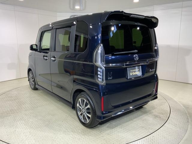 N-BOXカスタム L HondaSENSINGMナビRカメラETC両側電動ドア 両席電動スライドドア Pソナー サイドエアバッグ ナビTV Aストップ シートヒータ 点検記録簿 キーフリーシステム LEDライト リアカメ(11枚目)
