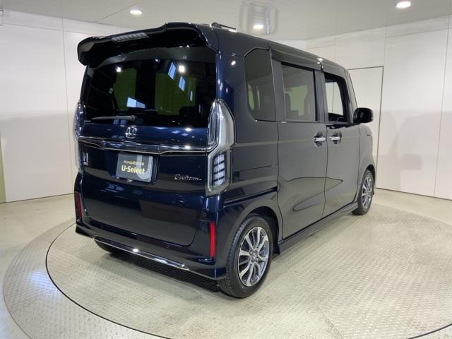 N-BOXカスタム L HondaSENSINGMナビRカメラETC両側電動ドア 両席電動スライドドア Pソナー サイドエアバッグ ナビTV Aストップ シートヒータ 点検記録簿 キーフリーシステム LEDライト リアカメ(13枚目)