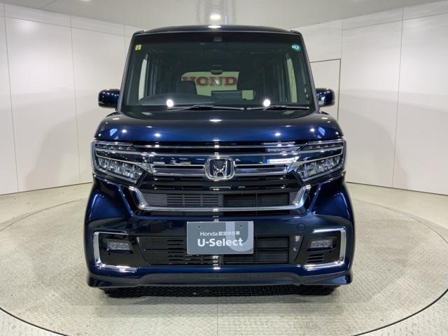 N-BOXカスタム L HondaSENSINGMナビRカメラETC両側電動ドア 両席電動スライドドア Pソナー サイドエアバッグ ナビTV Aストップ シートヒータ 点検記録簿 キーフリーシステム LEDライト リアカメ(16枚目)