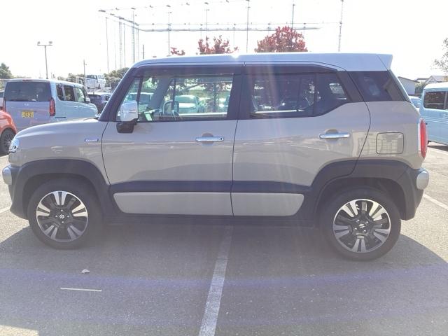 クロスビー ハイブリッドＭＺ　デュアルセンサーブレーキサポート社外ナビＲカメラ　キーレスエントリ　ＵＳＢ入力　Ｃセンサー　ＴＶナビ　自動追従　フルタイム４ＷＤ　パワステ　盗難警報装置　パワーウィンドウ　ＬＥＤライト　シートヒータ（4枚目）