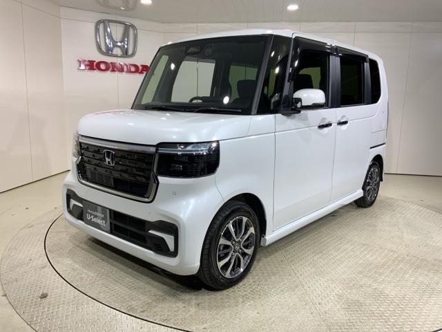 Ｎ－ＢＯＸカスタム ベースグレード　当社レンタカーアップＨｏｎｄａＳＥＮＳＩＮＧドラレコ　Ｗ電動ドア　ＵＳＢ接続　ＣＭＢＳ　Ｄレコ　オートエアコン　スマートキ　ＬＥＤ　盗難防止装置　クルコン　ＥＴＣ　バックカメラ　フルセグＴＶ　ＥＳＣ（12枚目）