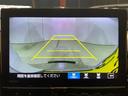 リアカメラ付で、後方をナビ画面で確認。車庫入れも安心です。もちろん、バックギアと連動しています。