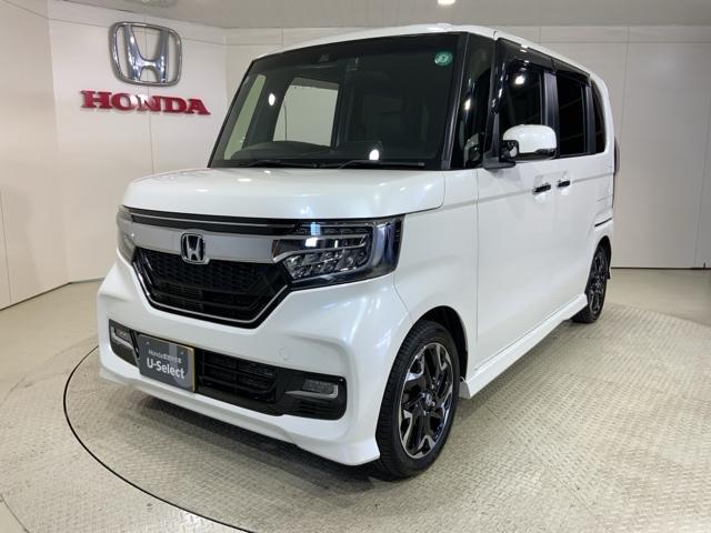 Ｎ－ＢＯＸカスタム Ｇ・Ｌターボホンダセンシング　ＭナビＲカメラＥＴＣ両側電動ドアスマートキー　フルセ　両側ＰＷスライドドア　Ｂモニタ　Ｉストップ　セキュリティー　点検記録簿　ＵＳＢ接続　クルーズコントロール　ナビＴＶ　キーレスエントリー　ＶＳＡ（5枚目）