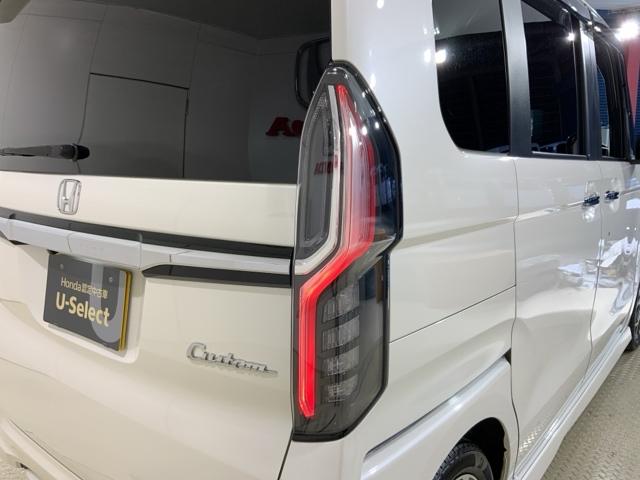 Ｎ－ＢＯＸカスタム Ｇ・Ｌターボホンダセンシング　ＭナビＲカメラＥＴＣ両側電動ドアスマートキー　フルセ　両側ＰＷスライドドア　Ｂモニタ　Ｉストップ　セキュリティー　点検記録簿　ＵＳＢ接続　クルーズコントロール　ナビＴＶ　キーレスエントリー　ＶＳＡ（16枚目）