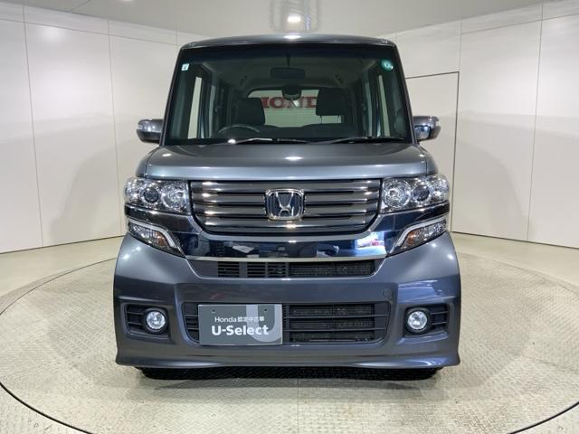 Ｎ－ＢＯＸカスタム Ｇ・Ｌパッケージ　アイドリングストップ車　ナビ・ＴＶ　スマキ－　パワーウィンドウ　片側電動両側スライドドア　盗難防止システム　オートエアコン　パワステ　ＤＶＤ再生可　キーレスエントリー　ワンセグ（2枚目）