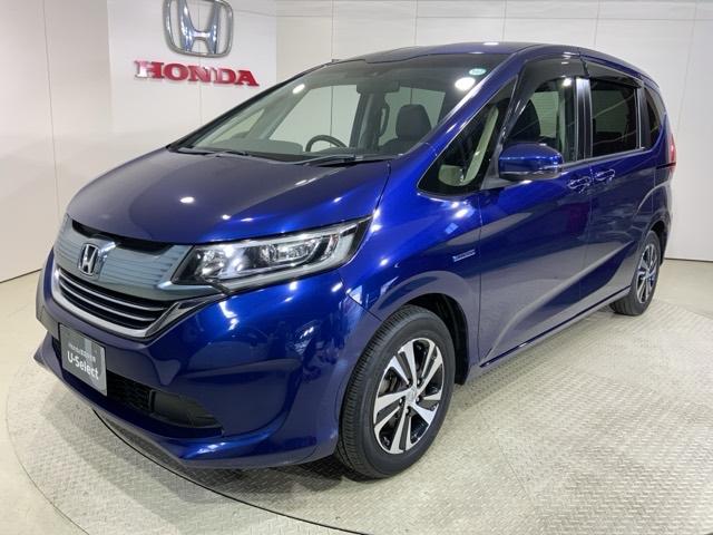 フリードハイブリッド ハイブリッド・Gホンダセンシング 軽減ブレーキ キーフリーシステム DVD再生可能 サイドカーテンエアバック ECON 後カメラ Aクルーズ 地デジフルセグTV LEDヘッドランプ 横滑防止 USB(3枚目)