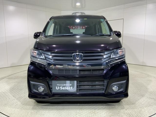 Ｎ－ＷＧＮカスタム Ｇ・ターボパッケージ　横滑り防止システム　追突被害軽減ブレーキ　ＥＣＯＮモード　ＷＳＲＳ　ナビ＆ＴＶ　イモビ　サイドエアバッグ　オートクルーズ　メンテナンスノート　キーフリー　ＥＴＣ付き　１セグＴＶ（2枚目）