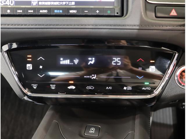 ヴェゼル Ｘ・ホンダセンシング　ＭナビＲカメラＥＴＣＬＥＤライトスマートキー　シートヒーター　Ｗエアバッグ　盗難防止　アクティブクルーズコントロール　オートエアコン　ＬＥＤランプ　衝突軽減ブレ－キ　パワステ　カーテンエアバック（35枚目）