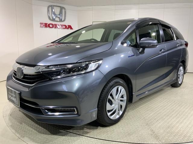 シャトル ハイブリッドホンダセンシング　フルセグテレビ　ＬＥＤ　スマートキープッシュスタート　リヤカメラ　Ｄレコ　デュアルエアバッグ　横滑り防止　パワステ　ＥＴＣ付き　盗難防止　パワーウインドウ　ＤＶＤ（3枚目）