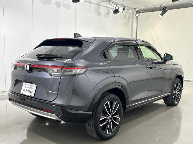 ヴェゼル e:HEVZ 衝突回避支援ブレーキ機能 スマキ Pトランク フルオートエアコン Dレコ エアバッグ 両席エアバック Rカメ 記録簿付 パワーウィンドウ LEDランプ クルーズC ナビ&TV USB(4枚目)