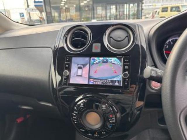 ノート Ｘ　エマージェンシーブレーキ　インテリジェントキー＆プッシュスターター　プライバシーガラス　メモリーナビ　アラウンドビューモニター　インテリジェントルームミラー　ＥＴＣ　オートハイビーム（25枚目）