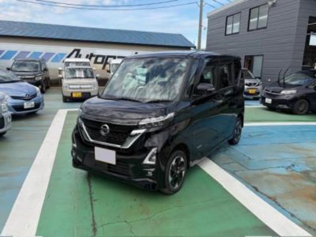 ルークス ハイウェイスター　Ｘ　４ＷＤ　キーフリー＆プッシュスタート　フロントシートヒーター　左側パワースライドドア　エマージェンシーブレーキ　ＬＥＤヘッドライト　アラウンドビューモニター　メモリーナビＴＶ　アイドリングストップ（8枚目）