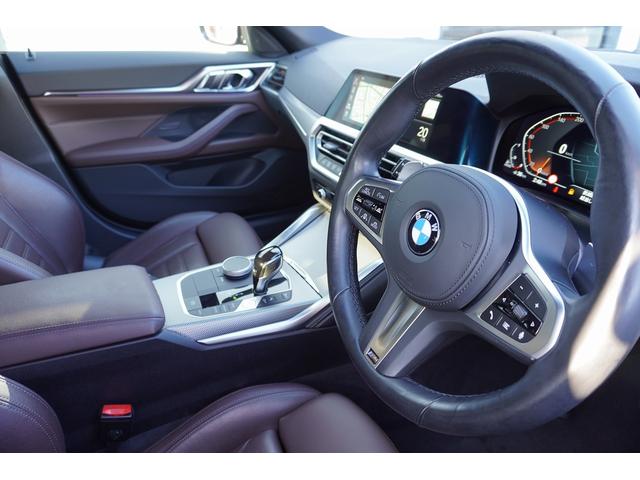 ４シリーズ ４２０ｄ　ｘＤｒｉｖｅグランクーペ　Ｍスポーツ　ディーゼルターボ　４ＷＤ　茶革　ＡＣＣ　前後ＰＤＣ　電動Ｒゲート（19枚目）