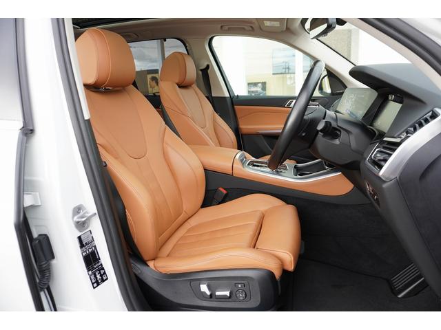 X5 xDrive 35d 4WD 茶革 サンルーフ ソフトクローズドア Harman Kardonスピーカー ヘッドアップD(18枚目)