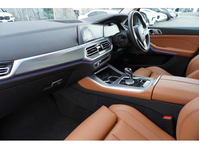 X5 xDrive 35d 4WD 茶革 サンルーフ ソフトクローズドア Harman Kardonスピーカー ヘッドアップD(24枚目)
