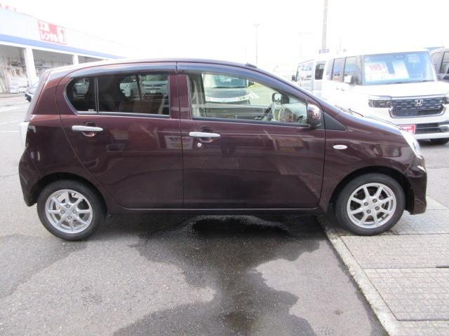 ミライース Ｘ　ＳＡ　ワンオーナー　衝突軽減スマートアシスト　アイドルストップ　純正ＣＤステレオ　キーレスエントリー　純正１４インチアルミホイール（4枚目）