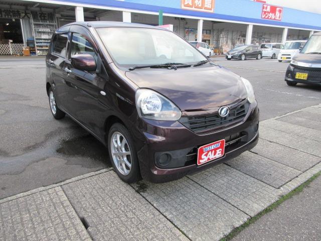 ミライース Ｘ　ＳＡ　ワンオーナー　衝突軽減スマートアシスト　アイドルストップ　純正ＣＤステレオ　キーレスエントリー　純正１４インチアルミホイール（6枚目）