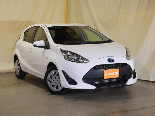 アクア Ｓ　ＣＤデッキ　パワーウインドウ／電動ドアミラー　横滑り防止　ウインカーミラー　ステアリングスイッチ　ホイールキャップ　ハロゲンヘッドライト（7枚目）