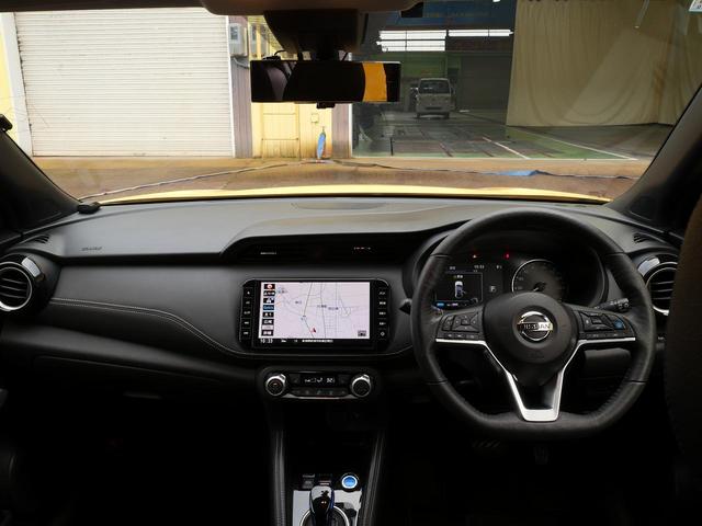 キックス Ｘ　純正９インチメモリーナビ／フルセグＴＶ　Ｂｌｕｅｔｏｏｔｈ接続対応　ＬＥＤヘッドライト　アラウンドビューモニター　デジタルインナーミラー　プロパイロット　ステアリングヒーター　シートヒーター（3枚目）