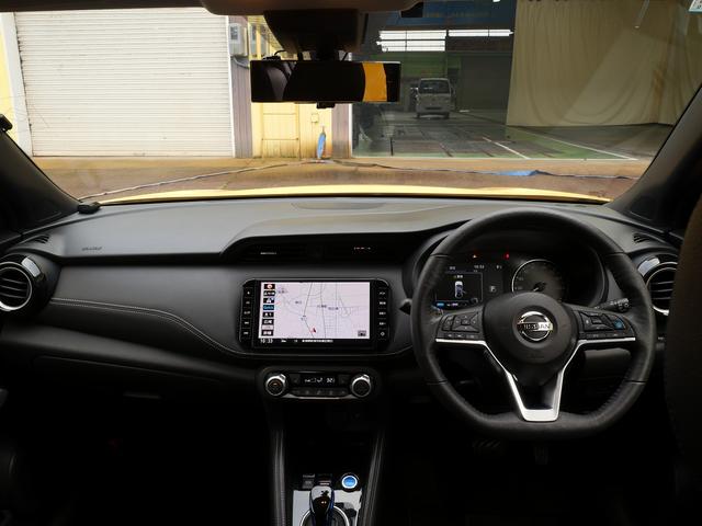 キックス Ｘ　純正９インチメモリーナビ／フルセグＴＶ　Ｂｌｕｅｔｏｏｔｈ接続対応　ＬＥＤヘッドライト　アラウンドビューモニター　デジタルインナーミラー　プロパイロット　ステアリングヒーター　シートヒーター（4枚目）